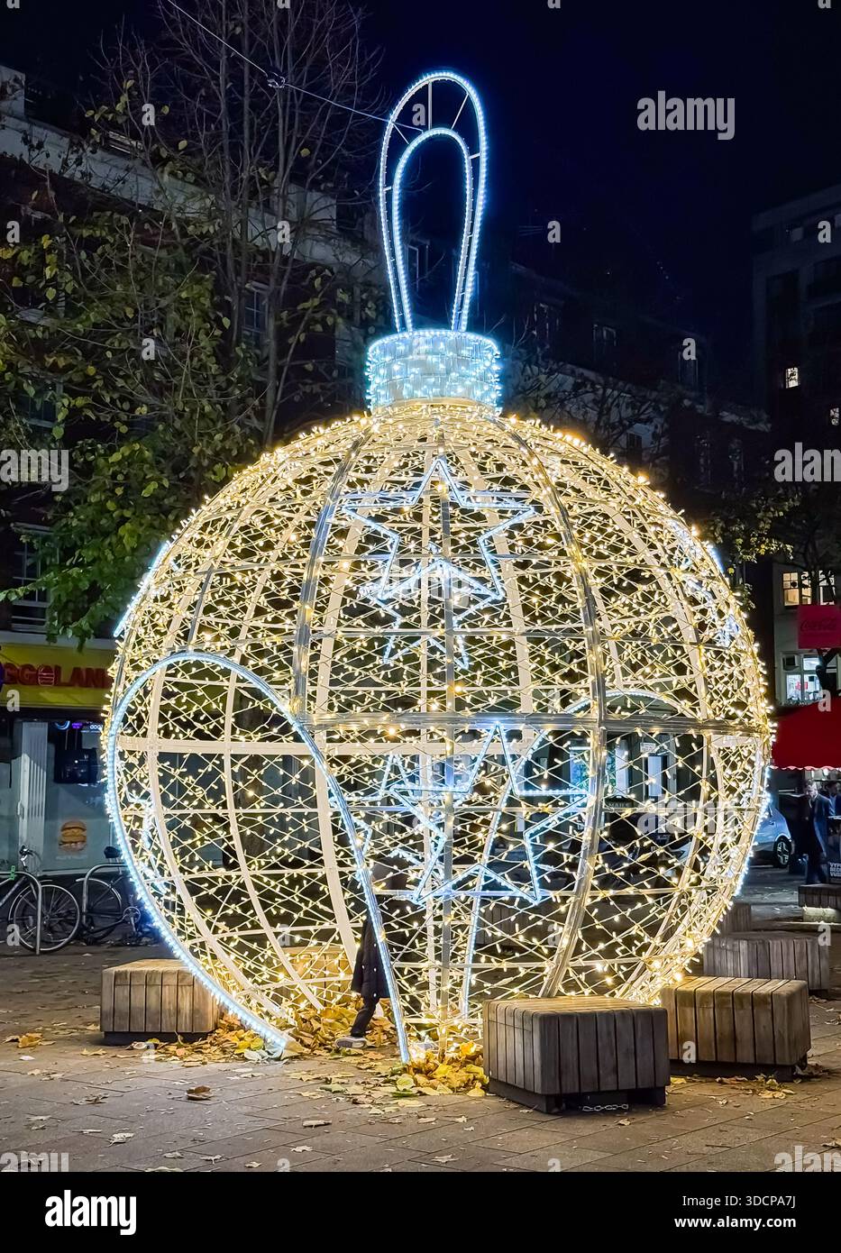 Whitfield Square opposite Heals Furniture Shop, Tottenham Court Road - Smartphone Captured Stock Image