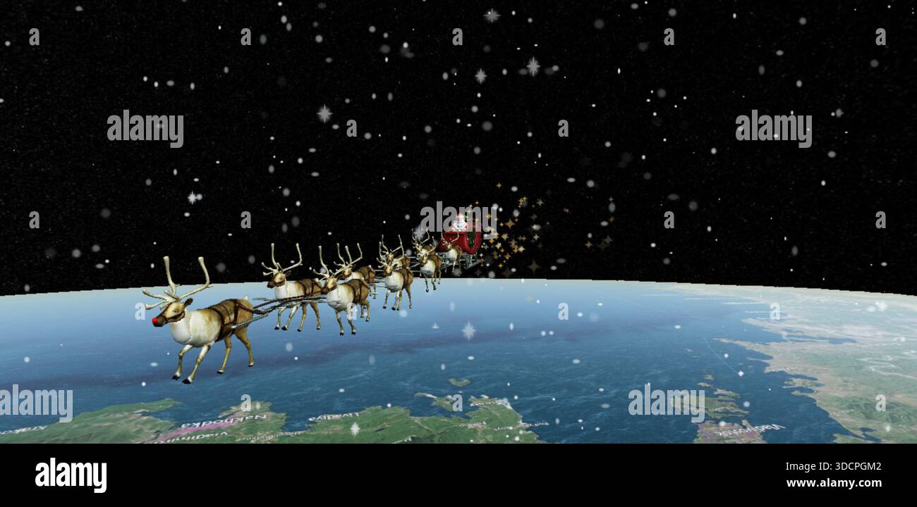 This image provided by NORAD, the North American Aerospace Defense ...
