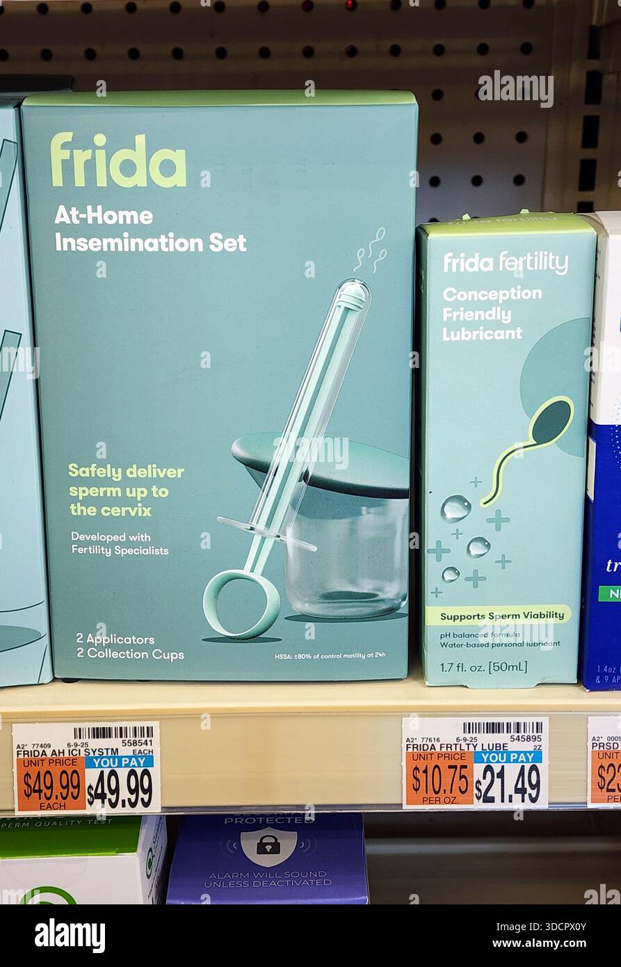 Pharmacy Home Insemination Set Fertility Lubricant for sale in local  Pharmacy Stock Photo - Alamy