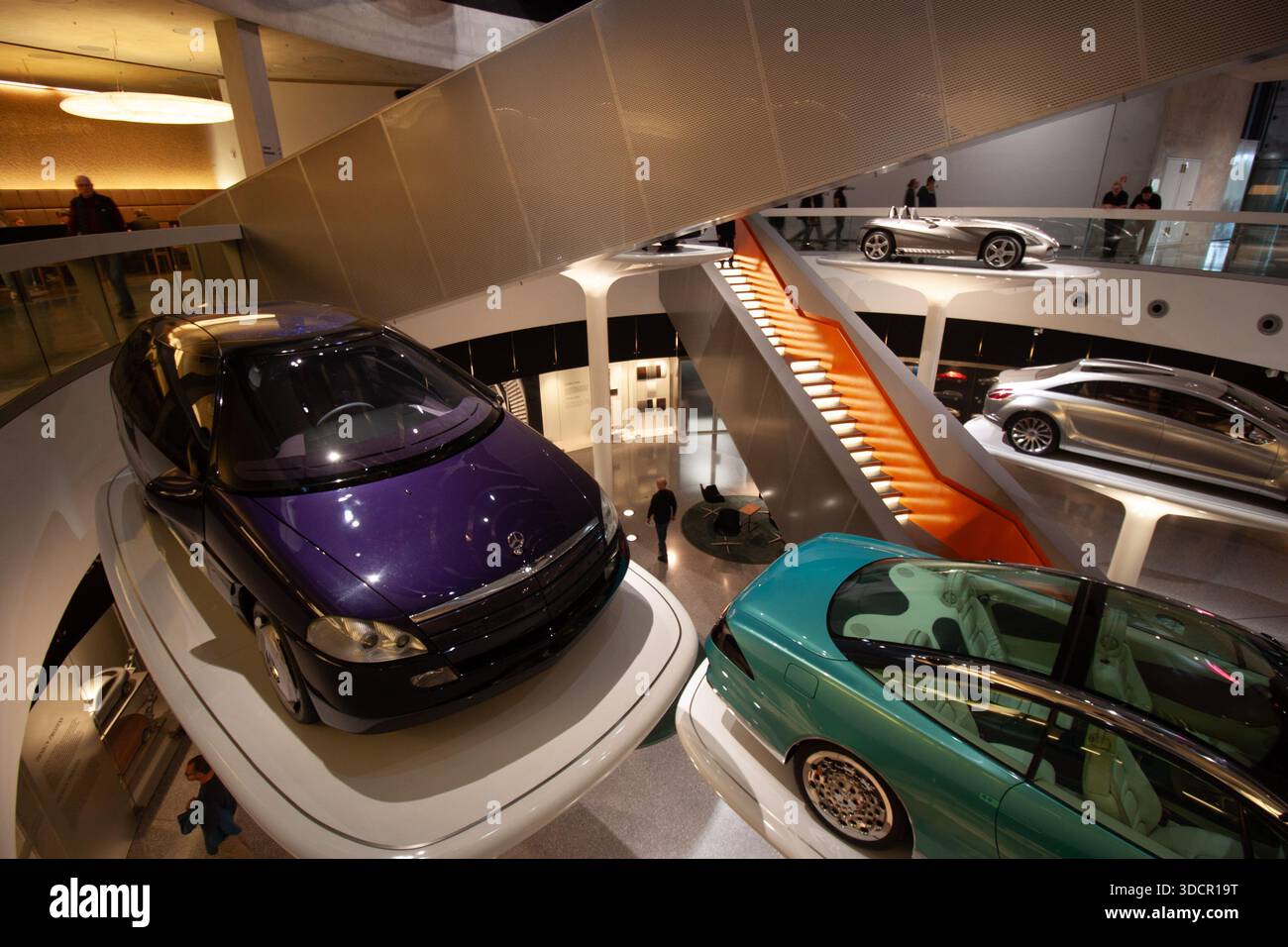 STUTTGART, GERMANY - OCTOBER 18, 2025: Purple Mercedes-Benz F100 ...