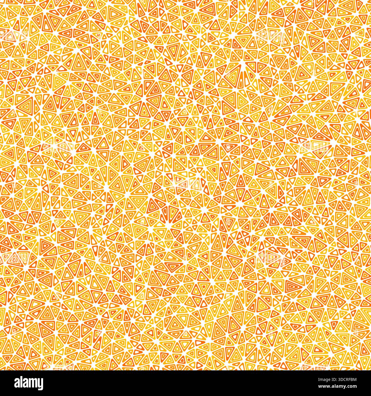 Minimalistic triangles background. Small shape size. Multiple repeated inner triangles. Mono-tone colored style. Repeatable pattern. Stock Vector