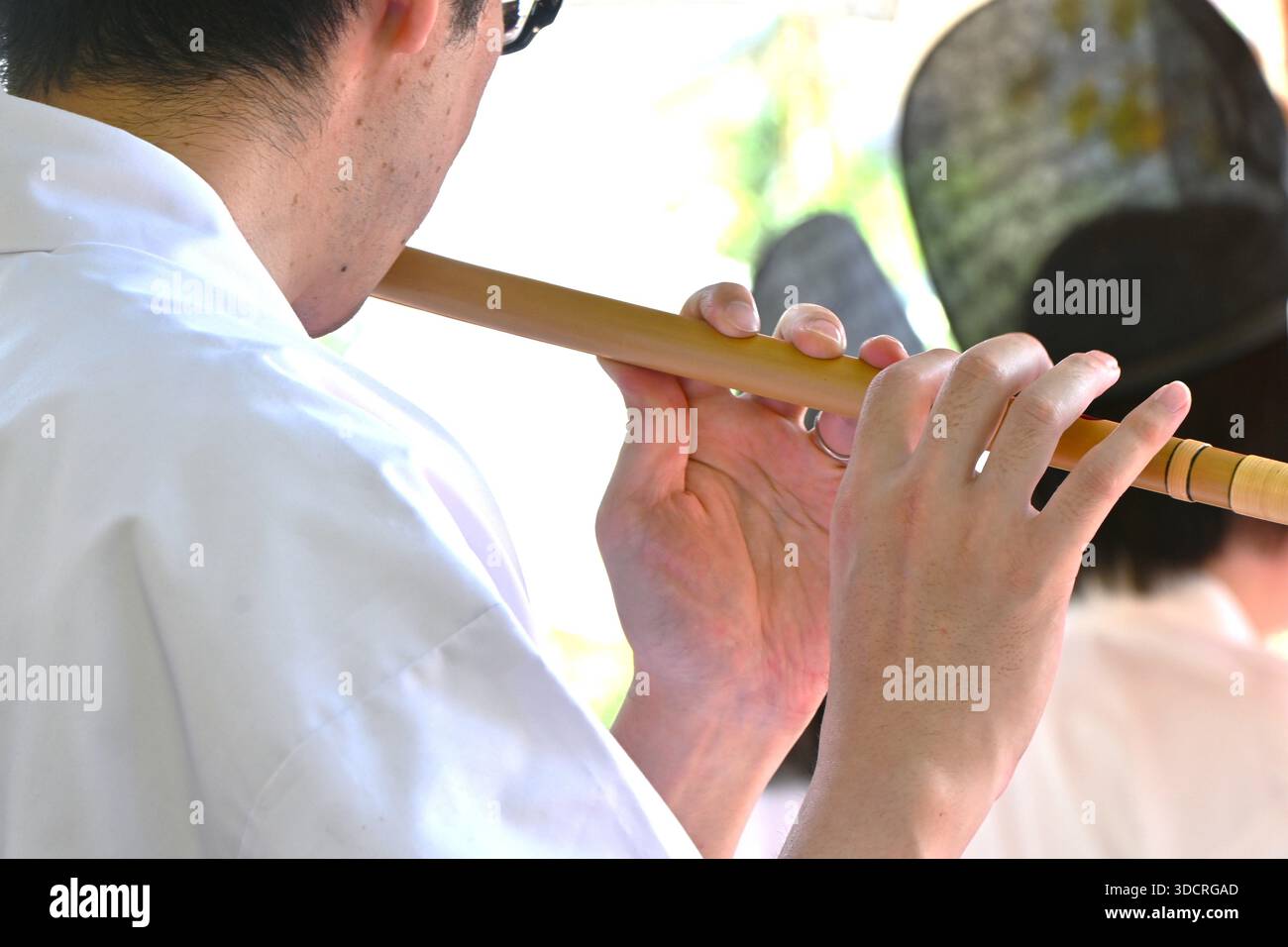 Ancient Japanese court music ( Gagaku ) performance. Gagaku consists of ...