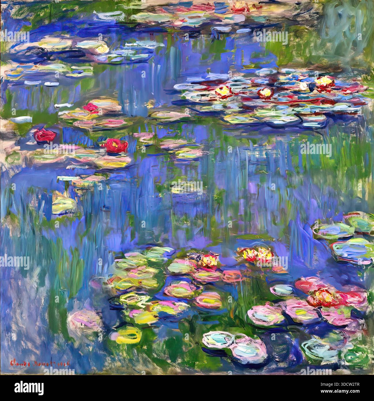 Claude monet les nympheas hi-res stock photography and images - Alamy