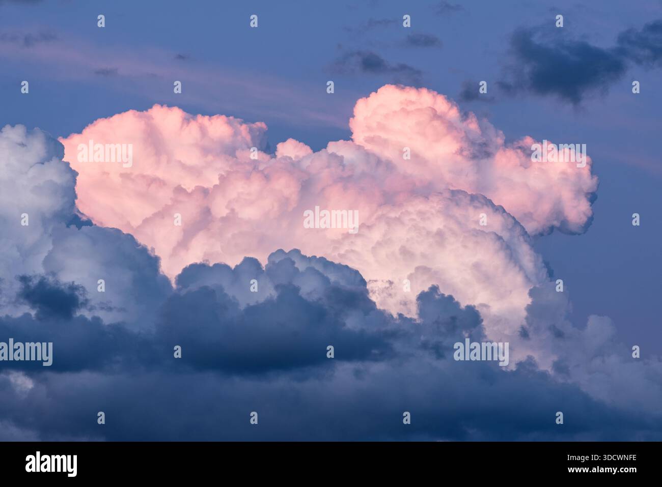 Dramatic storm clouds, Wallowa County, Oregon, USA. Stock Photo