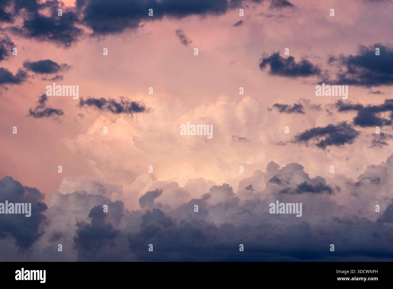 Dramatic storm clouds, Wallowa County, Oregon, USA. Stock Photo