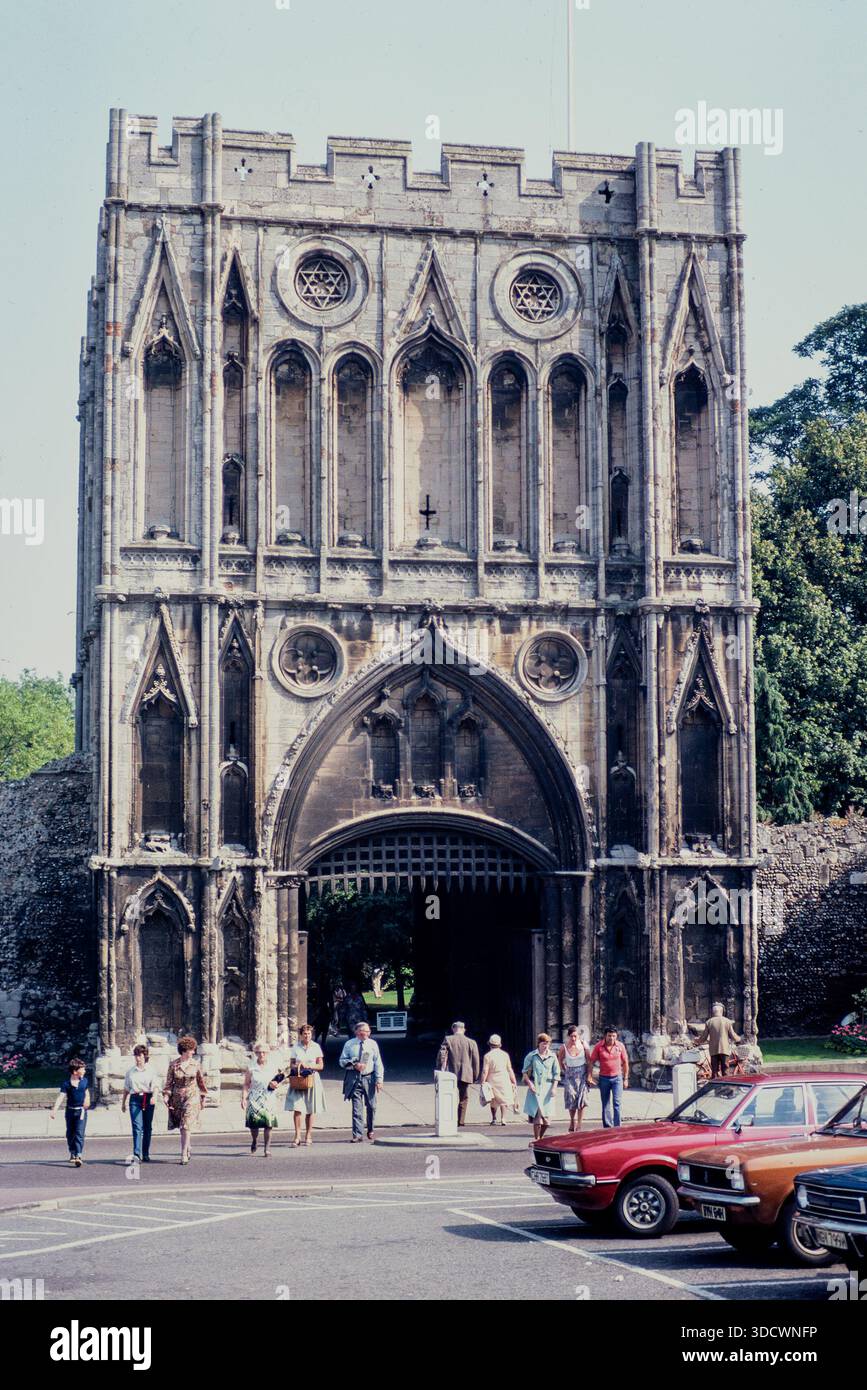 The Abbey Gate, leading to Bury St Edmunds Abbey and grounds. The Abbey ...