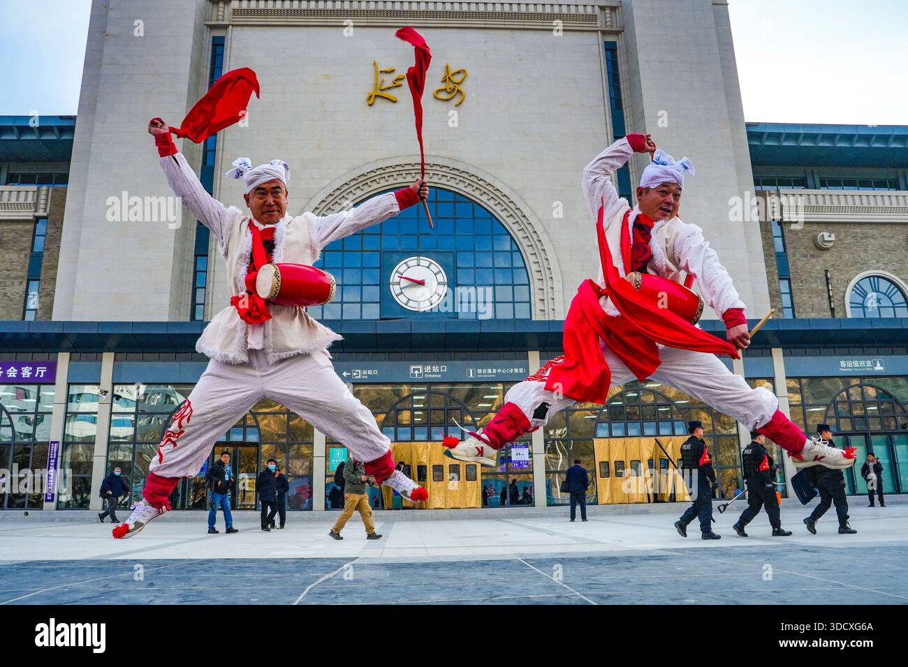 Ansai waist drum dance hi-res stock photography and images - Page