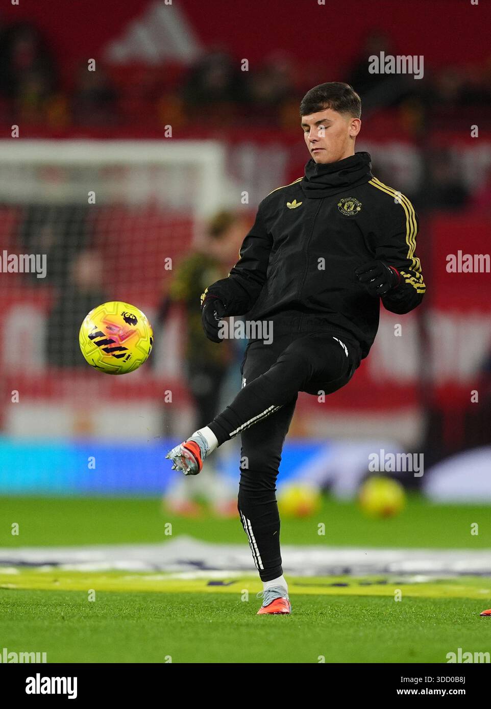 Manchester United s Shea Lacey Before The Premier League Match At Old Manchester United s Shea Lacey Before The Premier League Match At Old