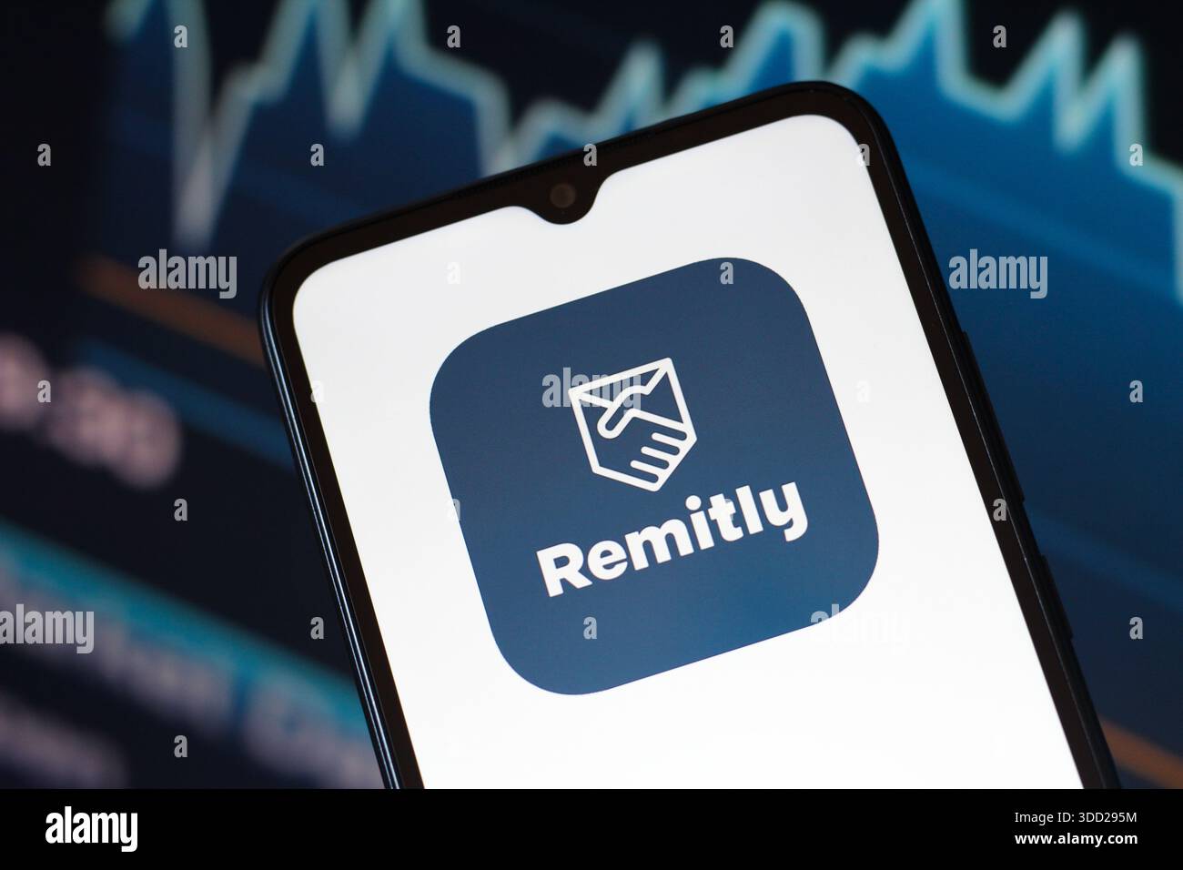 Remitly Sample December 27, 2025, Canada: In this photo illustration, the Remitly logo ...