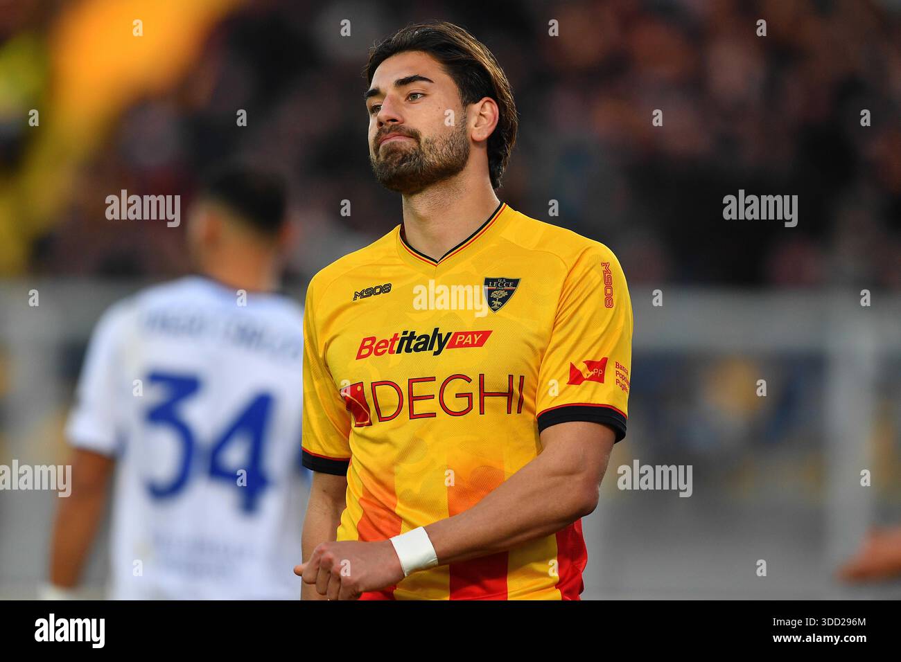 Azione di gioco in un match di calcio