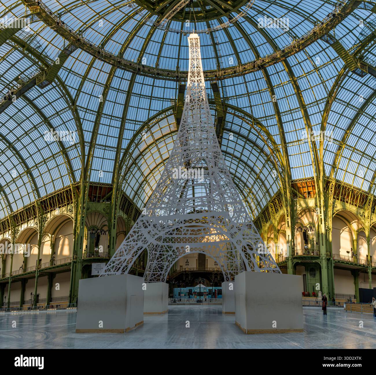 Paris, France - 12 27 2025: Le Grand Palais des Glaces: Panoramic