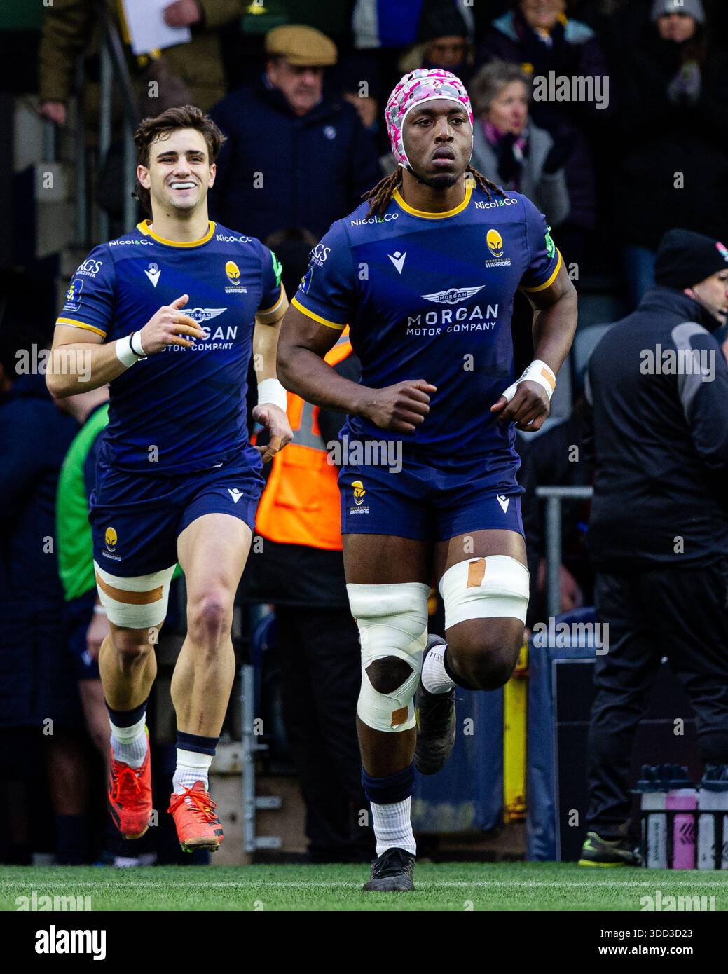 Worcester, England, UK, 27 December 2025. Khalik Kareem of Worcester ...