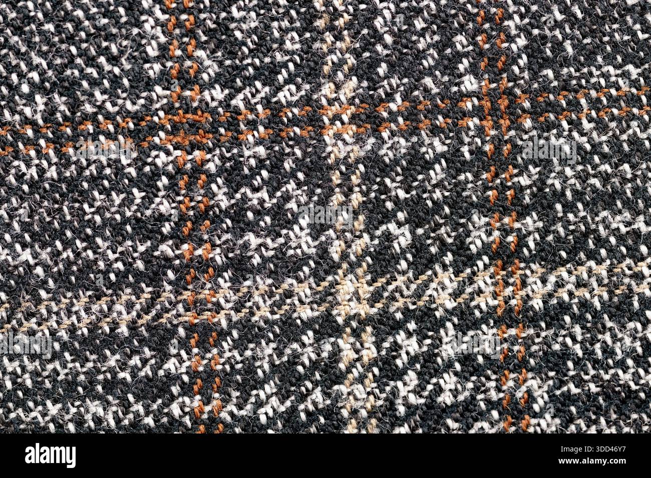 Multi colored wool fabric background Stock Photo