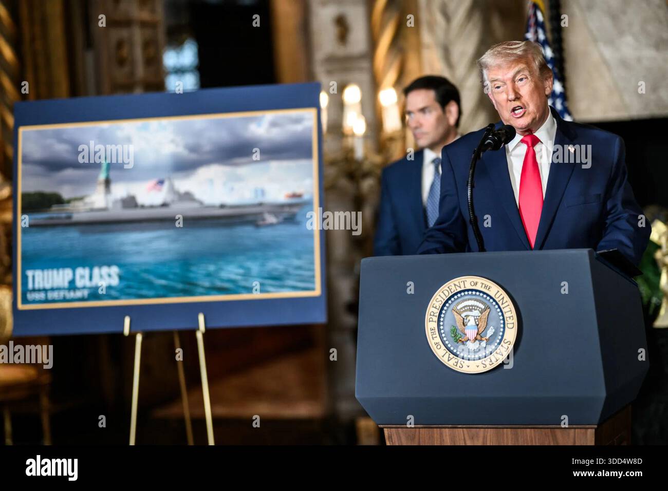 Donald trump mar a lago speech hi-res stock photography and images - Alamy