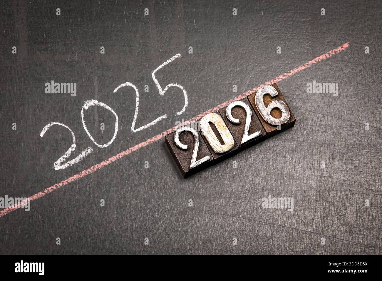 2025 2026 year transition hi-res stock photography and images - Alamy