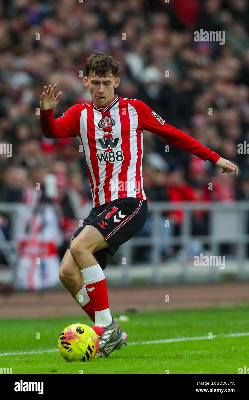 Criss Rigg Chris Rigg Of Sunderland during the Sunderland v Leeds United Premier ...