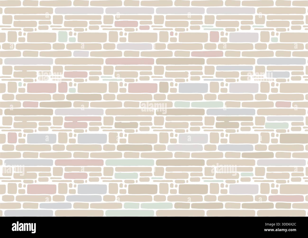 Light colored brick wallpaper, background Stock Vector Image & Art - Alamy