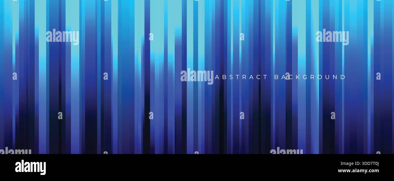 Abstract futuristic background with blue glowing light effect. Vector illustration Stock Vector