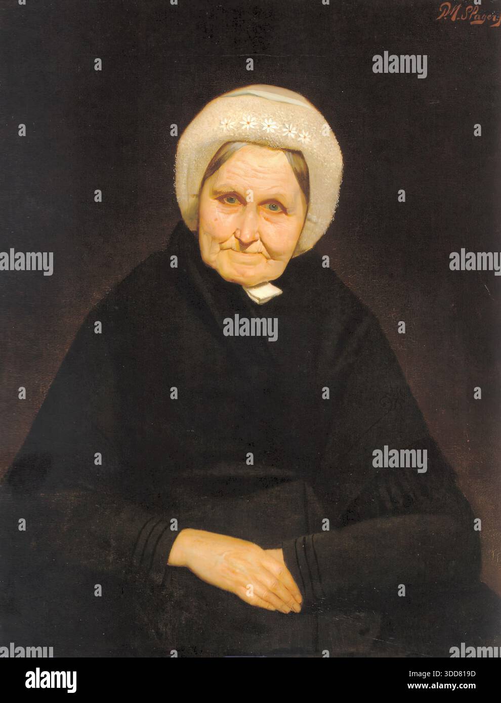 Petrus Marinus Slager - De Honderdjarige Stock Photo