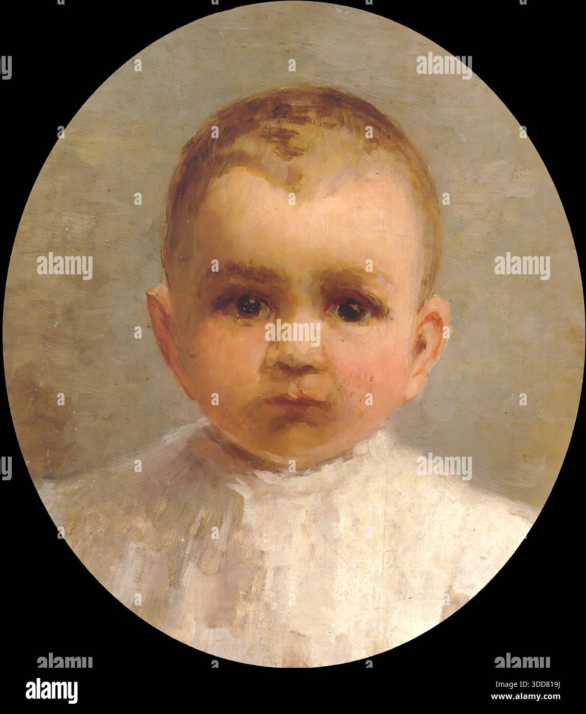 Petrus Marinus Slager - Kinderkopje Stock Photo