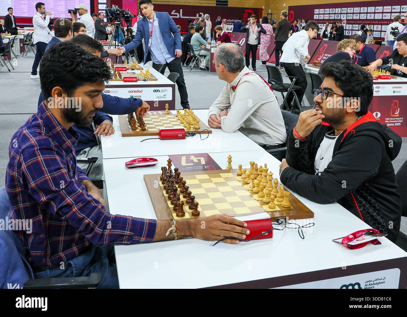 FIDE World Rapid & Blitz Chess Championship Doha, Qatar 1st Round Blitz ...