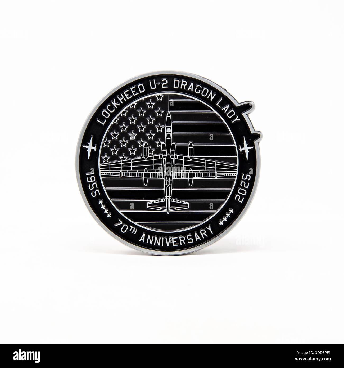 Lockheed U-2 70th Anniversary Commemorative Coin Stock Photo - Alamy