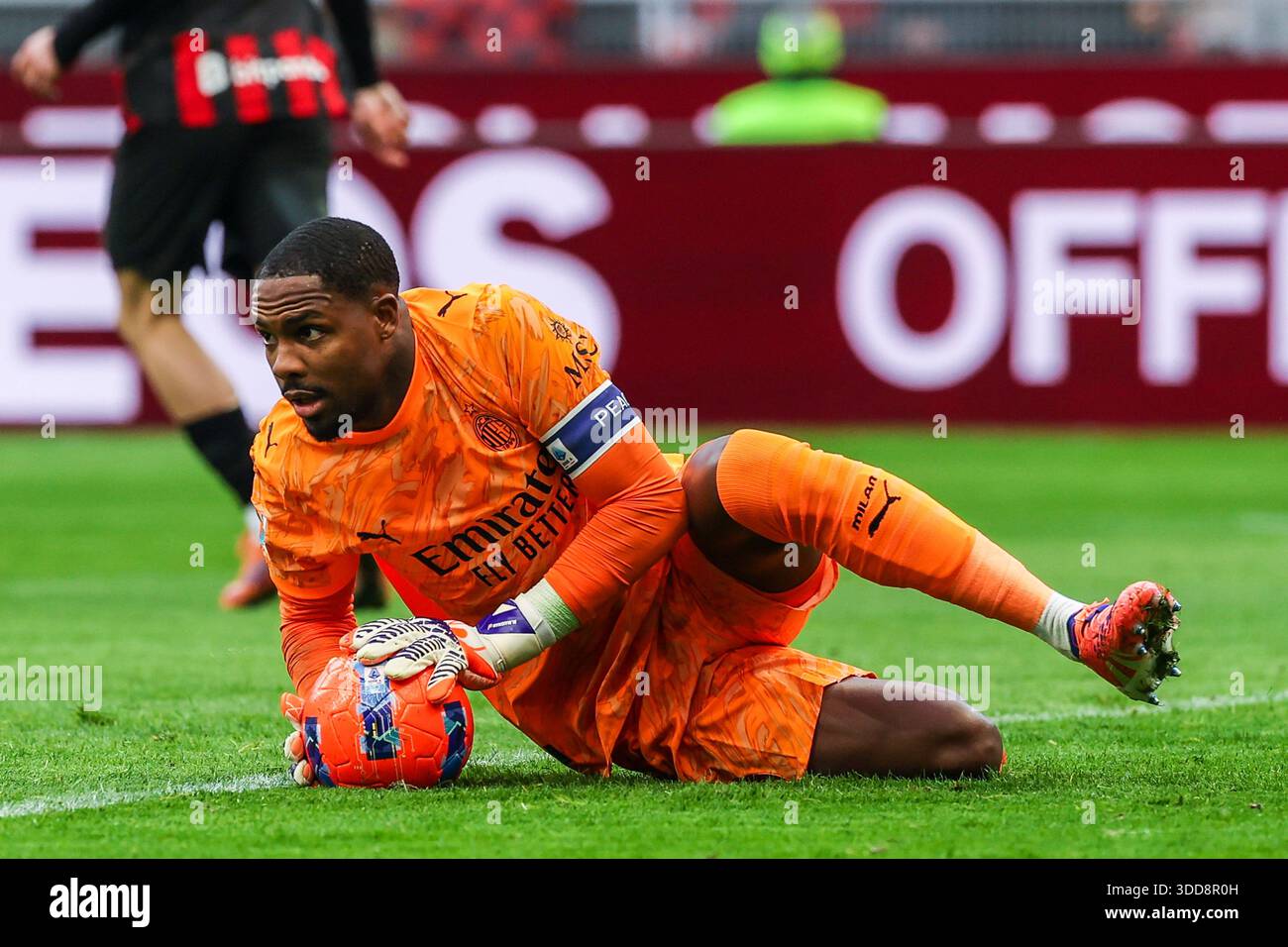 Mike Maignan of AC Milan seen in action during Serie A 2025/26 football ...