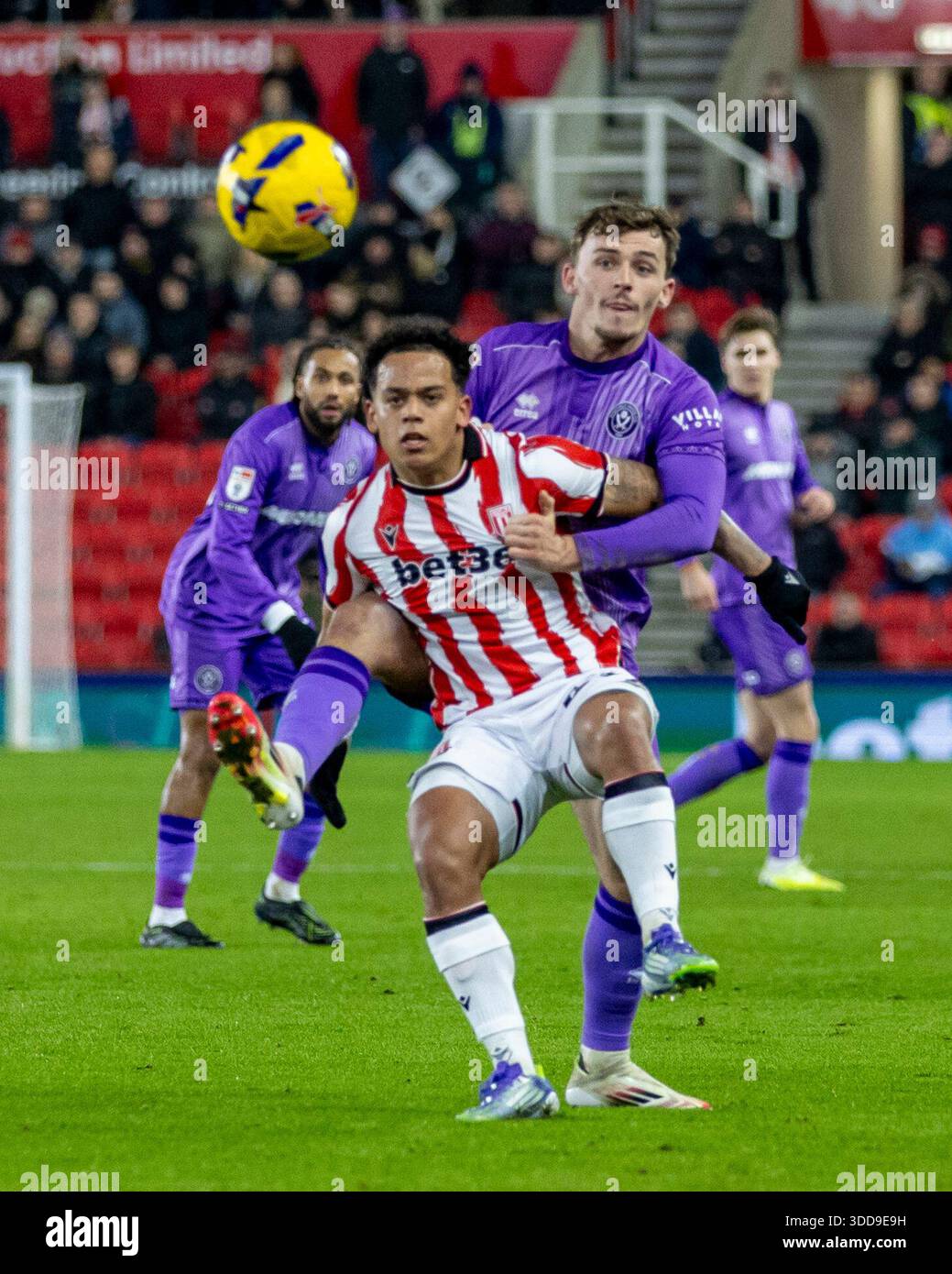 29th December 2025; Bet365 Stadium, Stoke, Staffordshire, England; EFL ...
