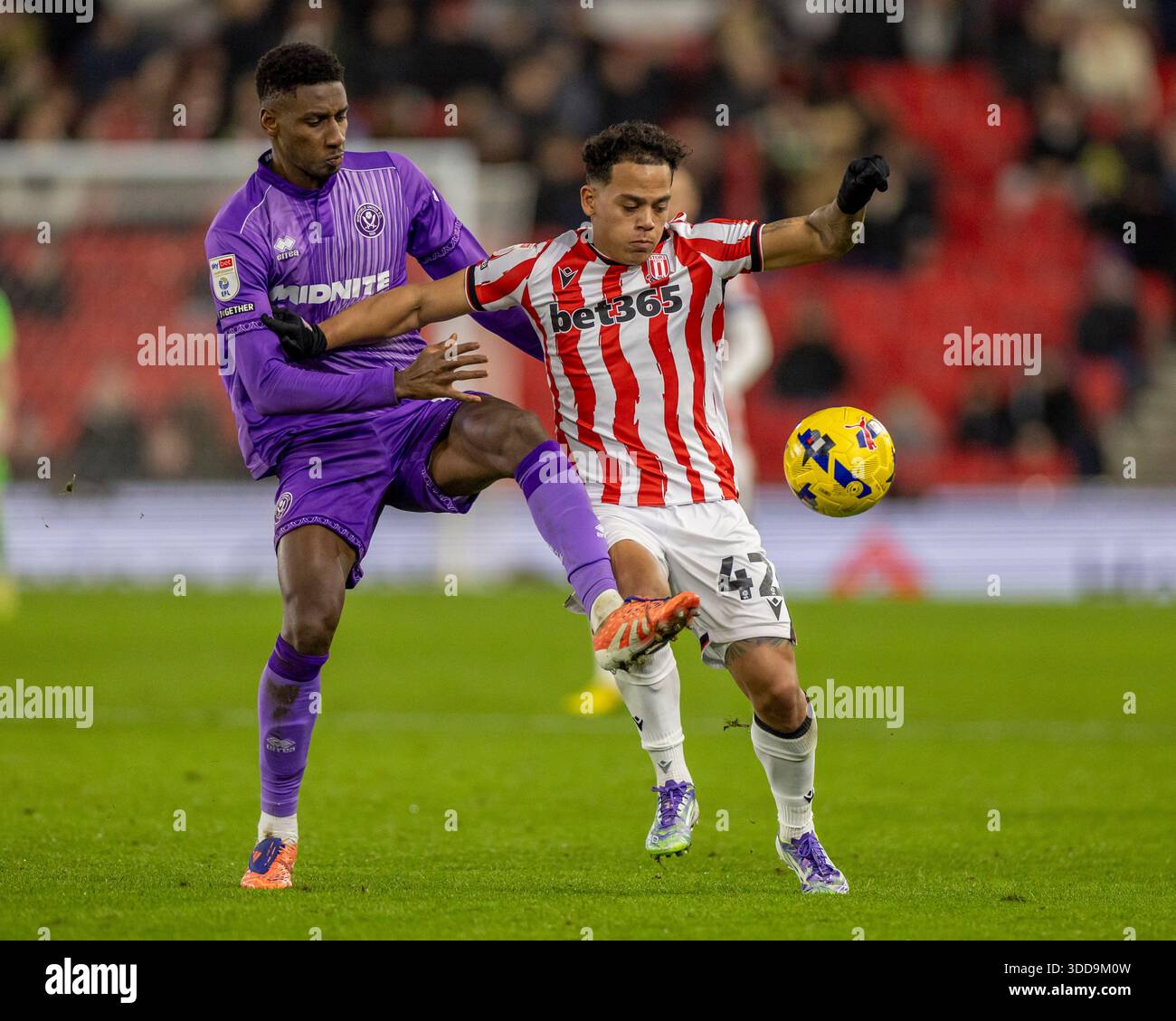 29th December 2025; Bet365 Stadium, Stoke, Staffordshire, England; EFL ...