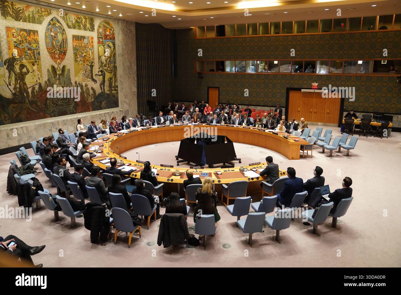 United Nations, The UN Security Council on Monday unanimously adopted a ...