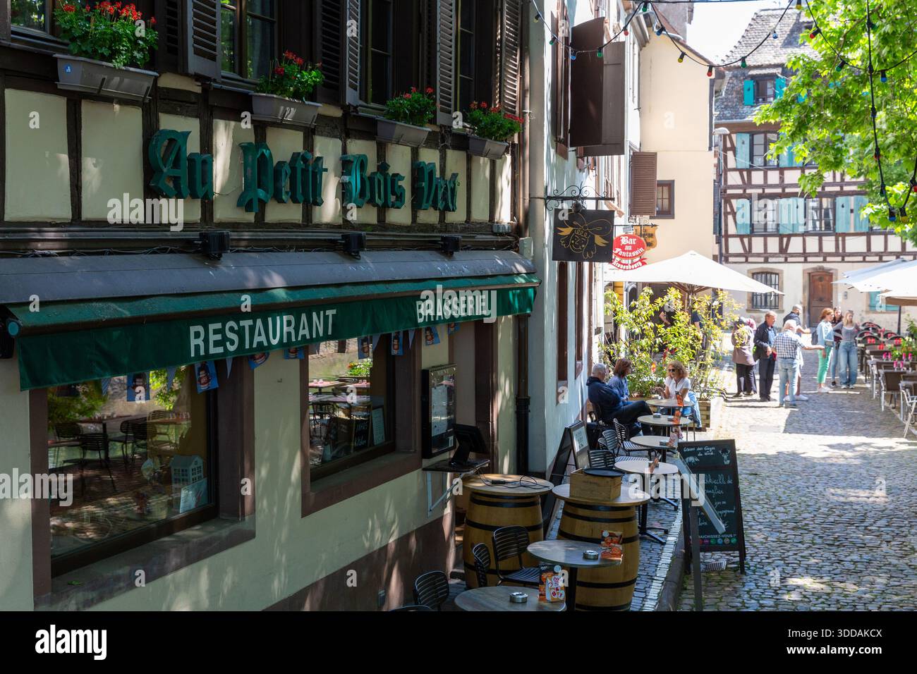 Au Petit Bois Vert, Strasbourg, Grand Est, France Stock Photo