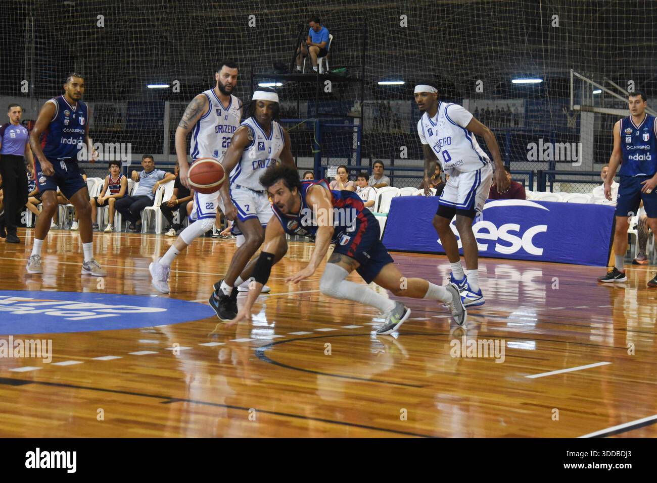 Action during the Novo Basquete Brasil NBB game between Fortaleza vs ...