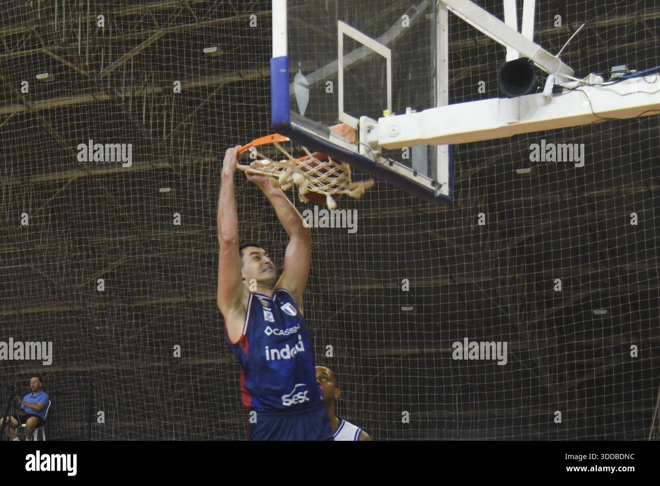 Action during the Novo Basquete Brasil NBB game between Fortaleza vs ...