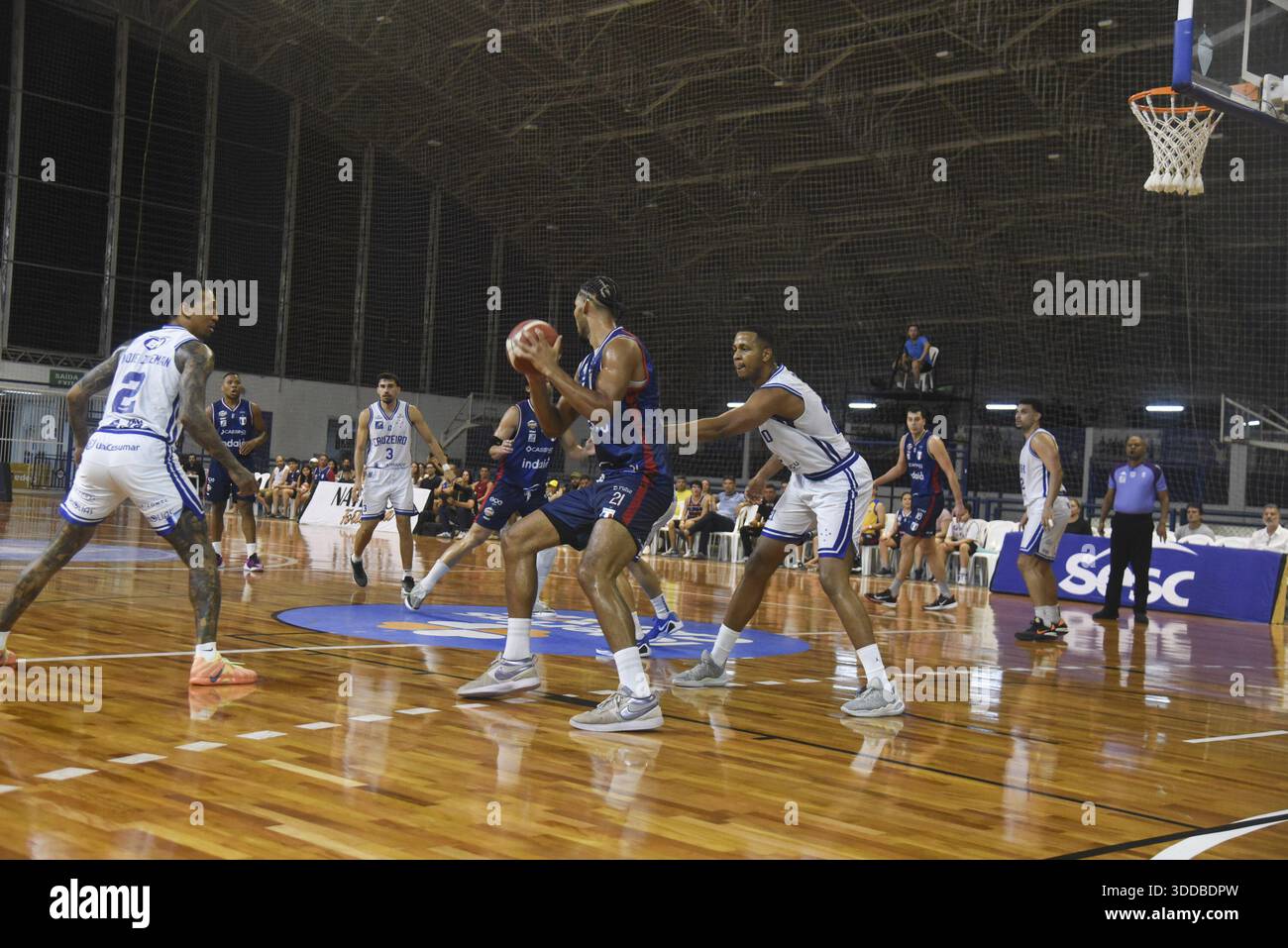 Action during the Novo Basquete Brasil NBB game between Fortaleza vs ...