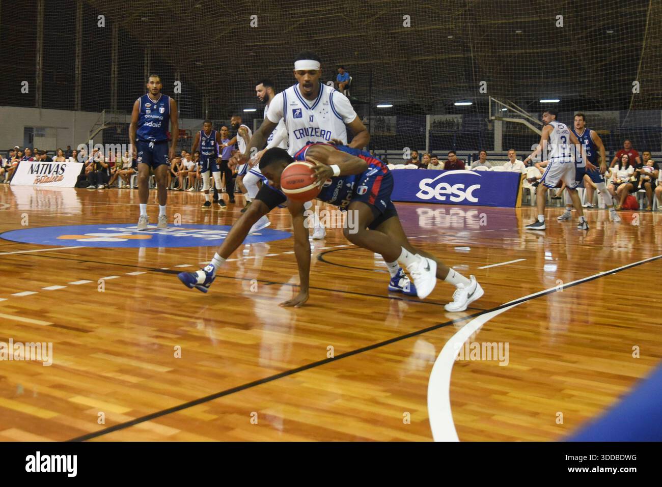 Action during the Novo Basquete Brasil NBB game between Fortaleza vs ...