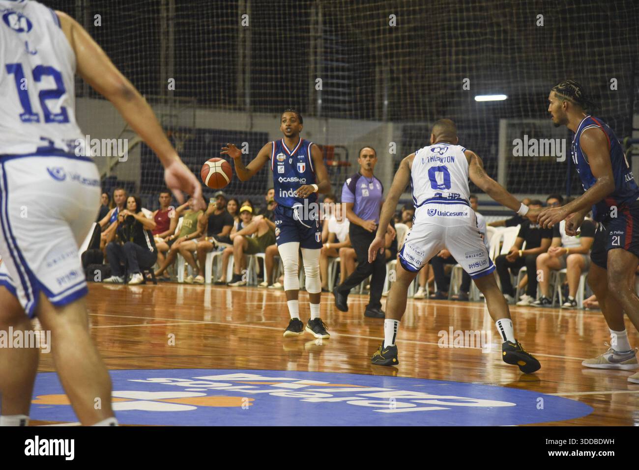 Action during the Novo Basquete Brasil NBB game between Fortaleza vs ...