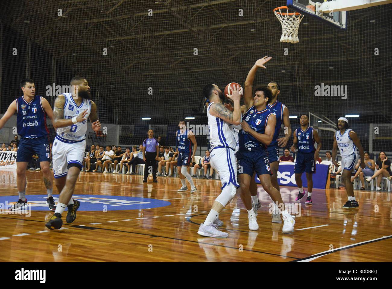 Action during the Novo Basquete Brasil NBB game between Fortaleza vs ...