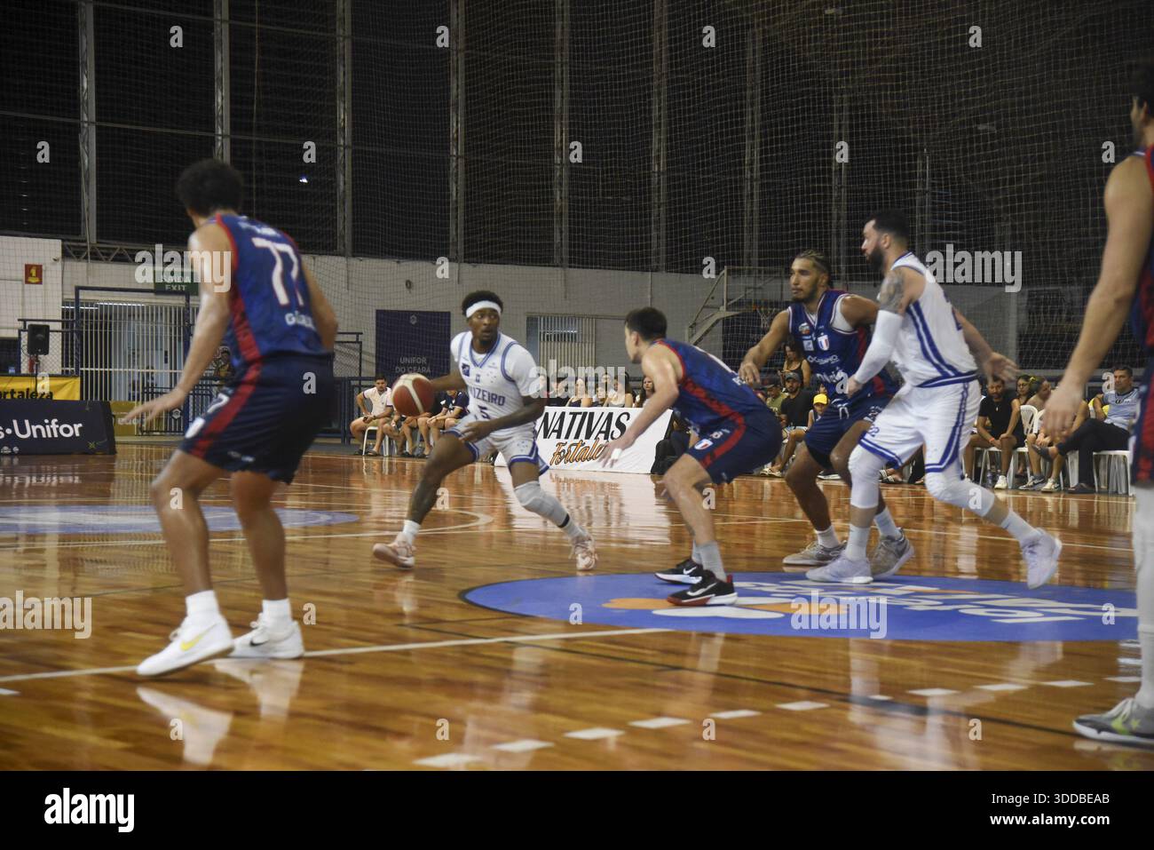 Action during the Novo Basquete Brasil NBB game between Fortaleza vs ...