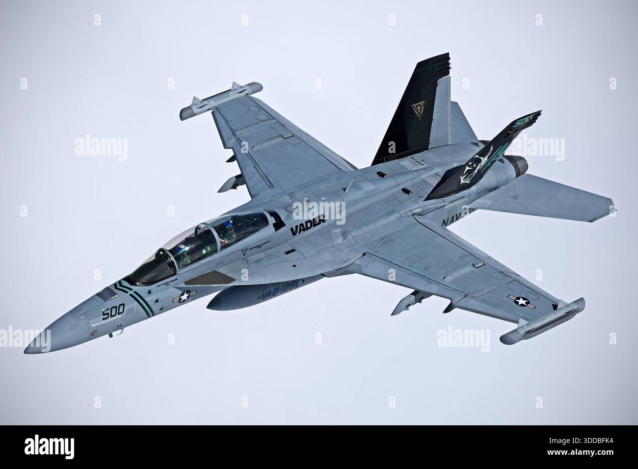 A U.S. Navy Boeing EA-18G Growler, based on the McDonnell Douglas