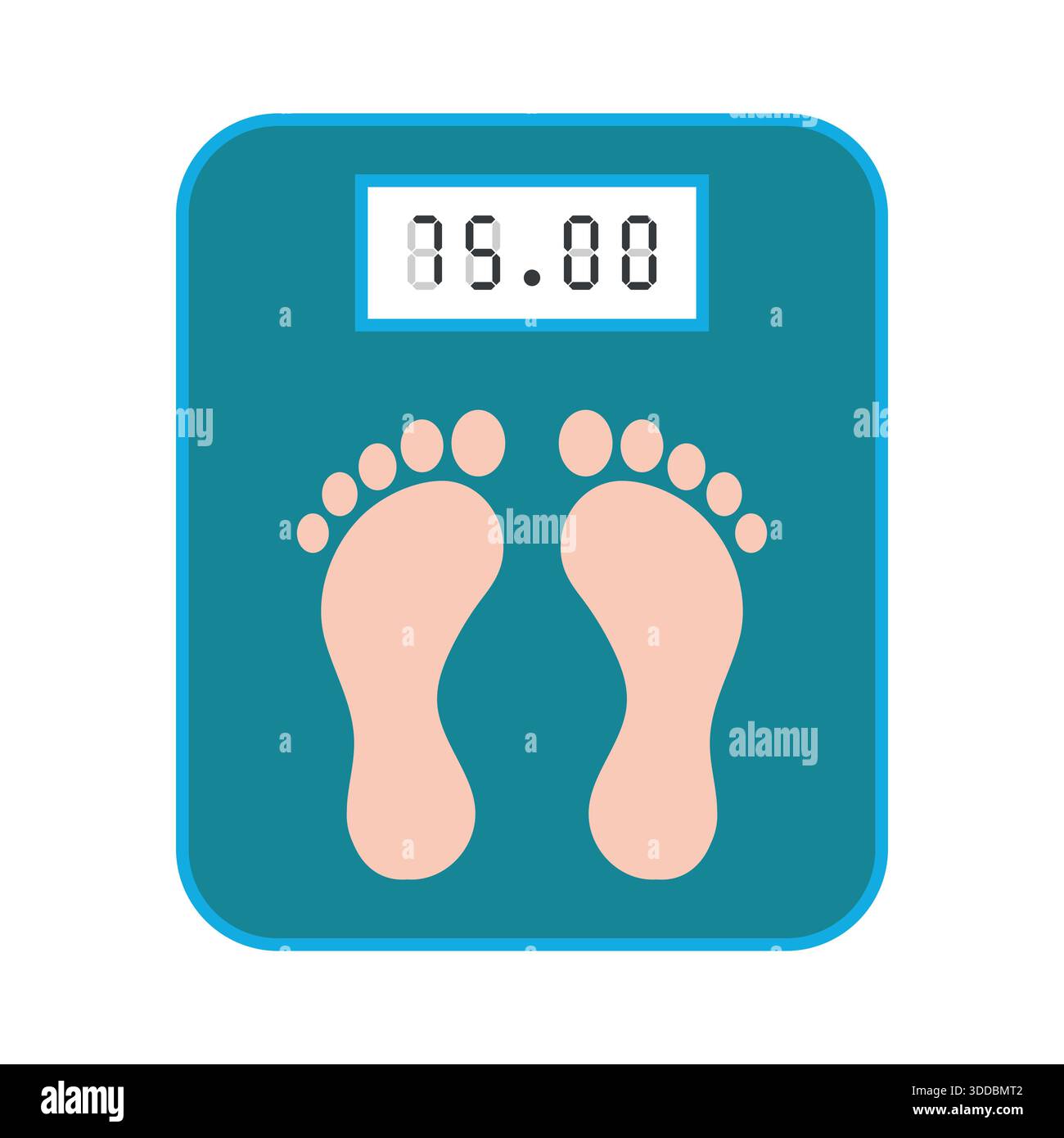 Body weighing scales Stock Vector Images - Alamy, image size:1300x1390