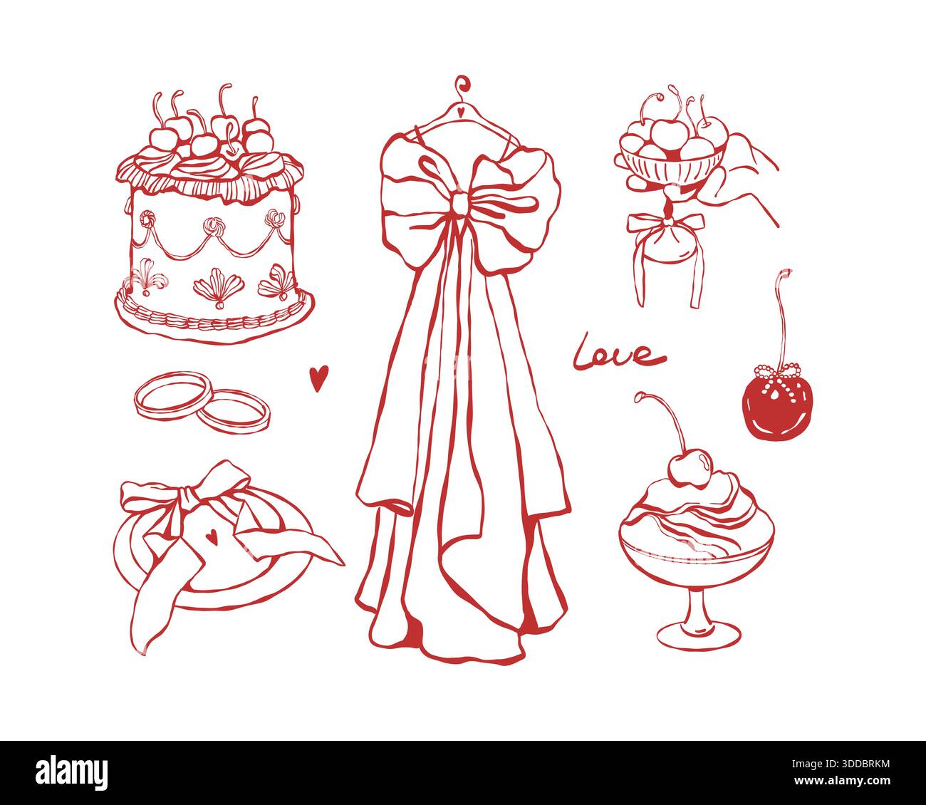 Including valentines day Stock Vector Images - Alamy