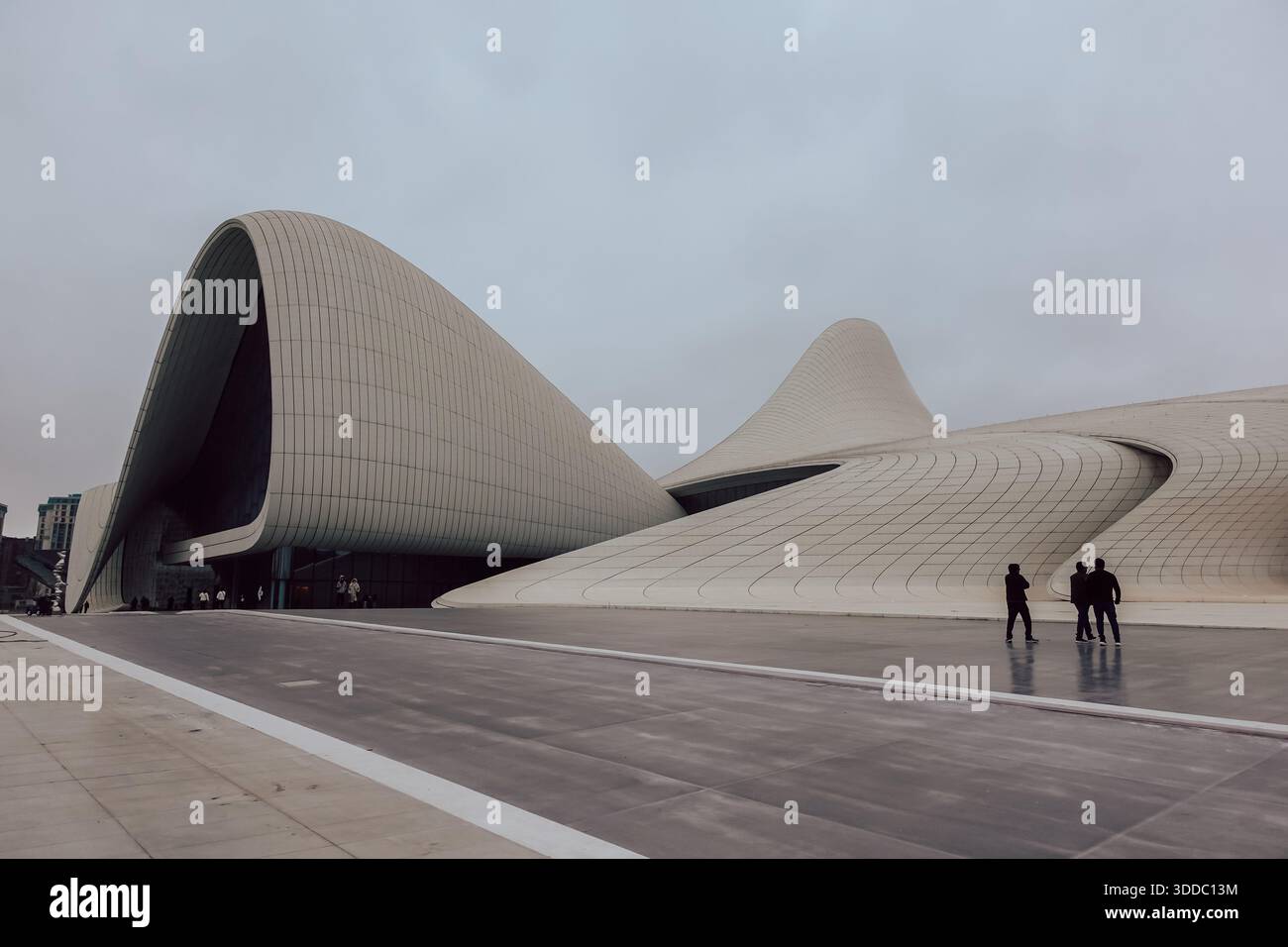 The Heydar Aliyev Center in Baku, Azerbaijan - Stock Image