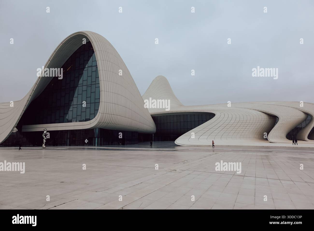 The Heydar Aliyev Center in Baku, Azerbaijan - Stock Image