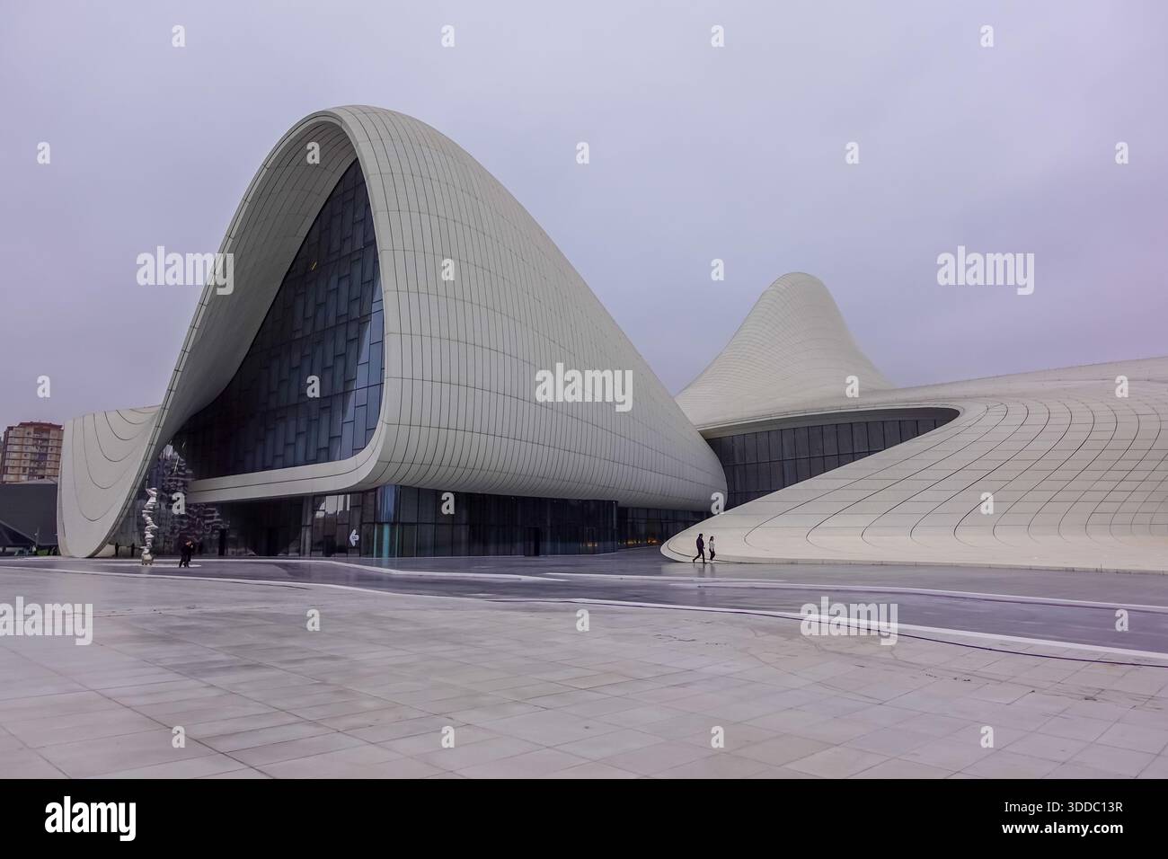 The Heydar Aliyev Center in Baku, Azerbaijan - Stock Image