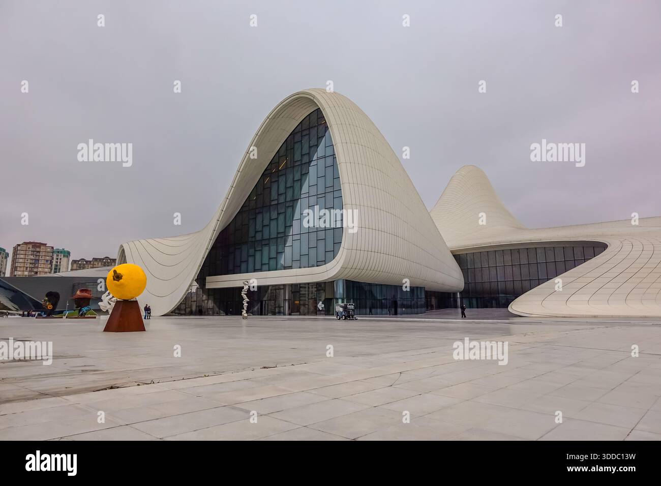 The Heydar Aliyev Center in Baku, Azerbaijan - Stock Image