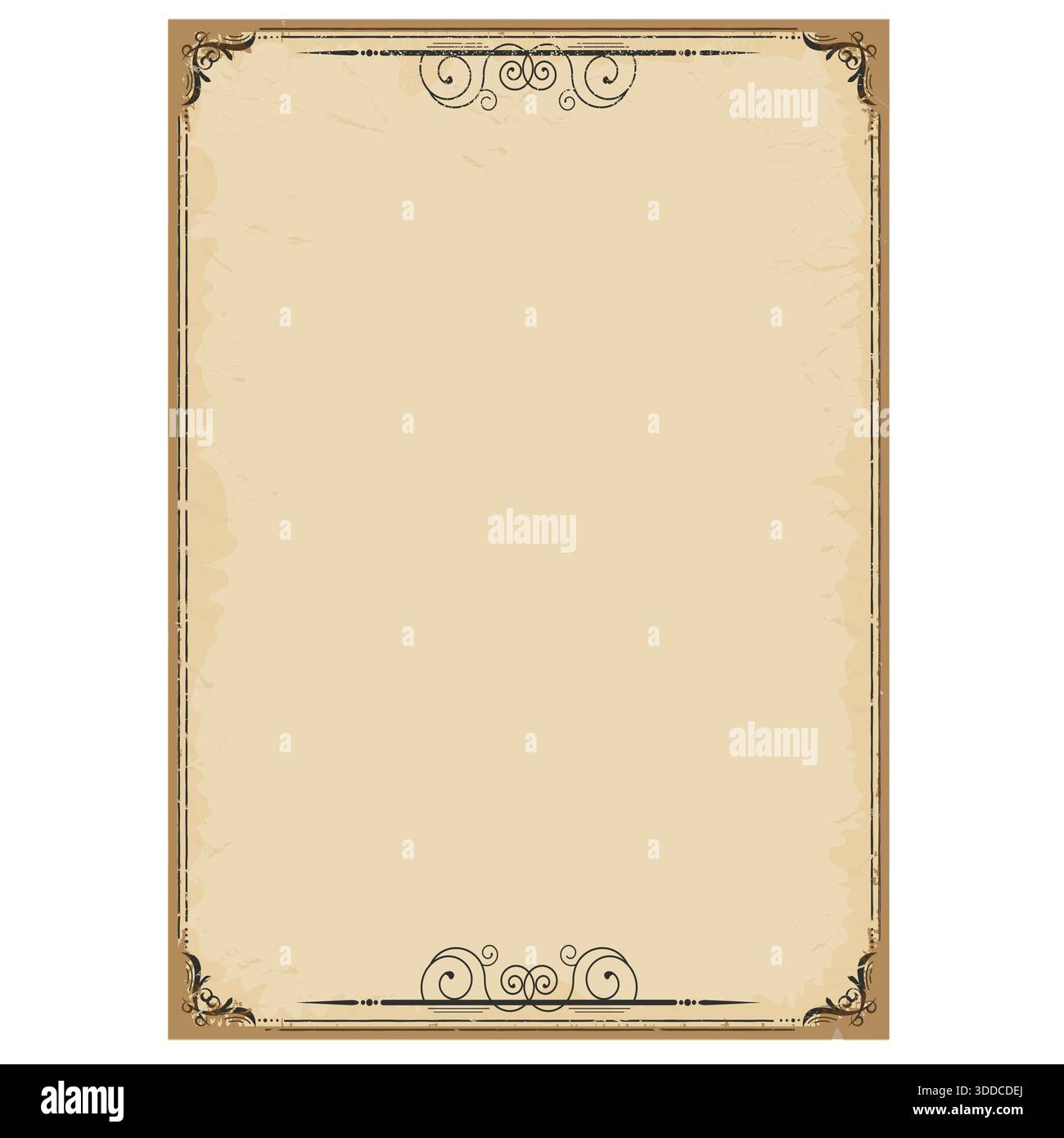 Vignettes vector vectors hi-res stock photography and images - Alamy