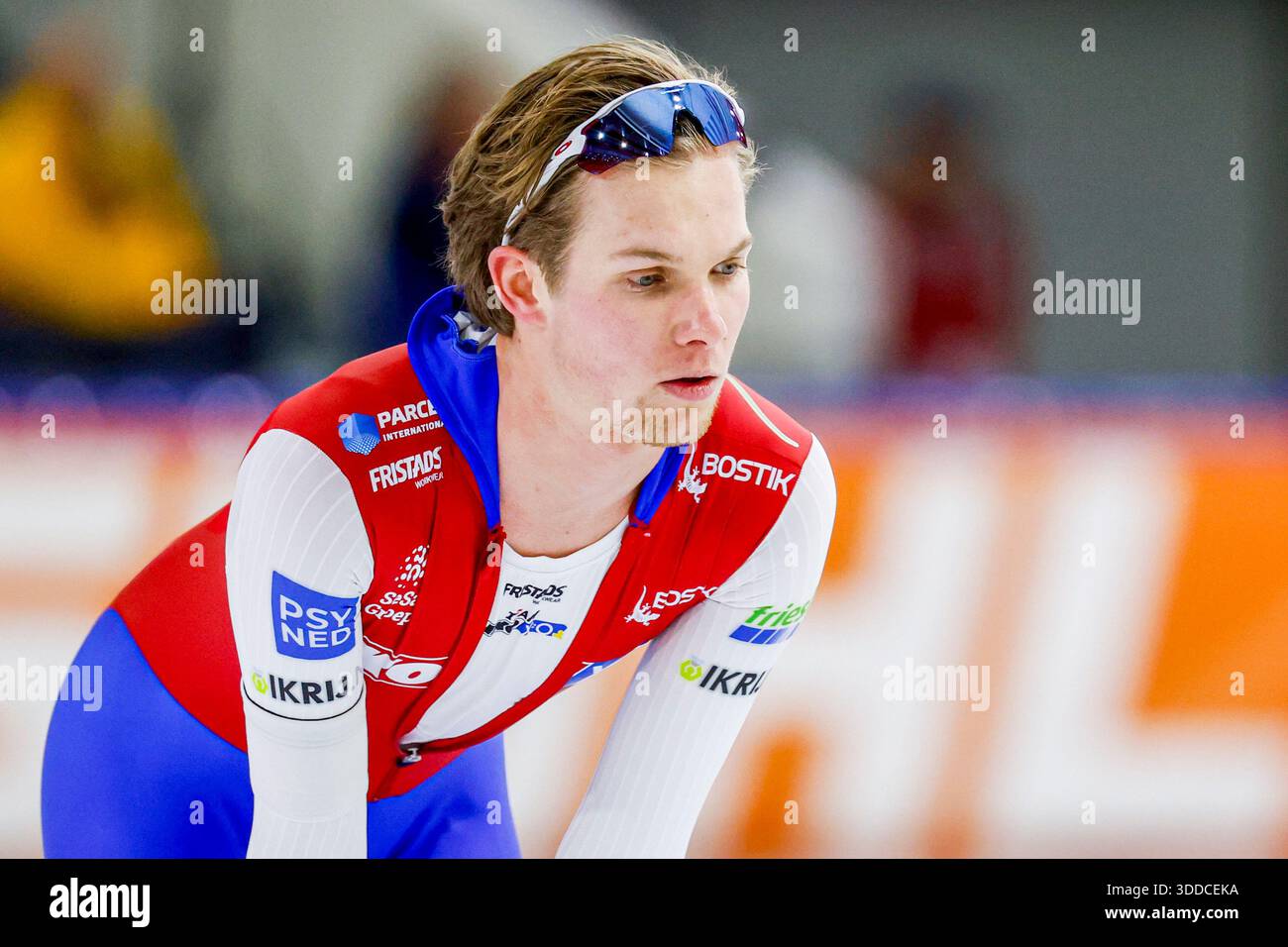 Stijn van de Bunt of Team IKO X2O looks exhausted after competing on ...
