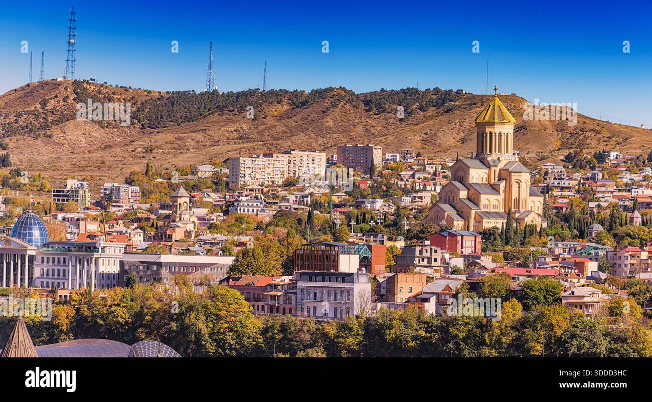 Holy Trinity Rising88 Holy Trinity Cathedral Sameba rising above the city, a prominent ...