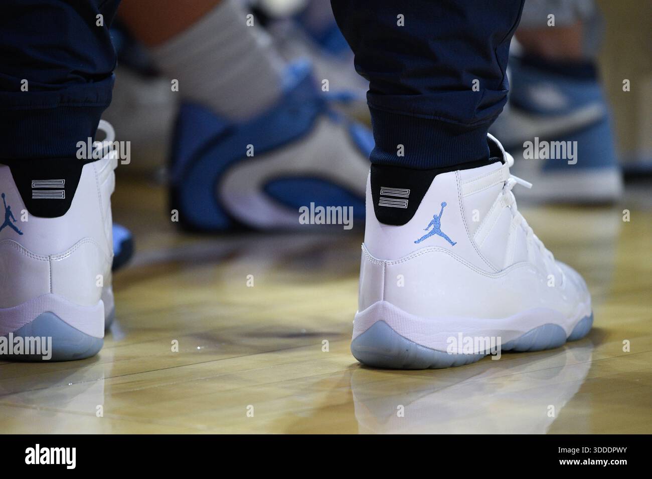 CHESTNUT HILL, MA - DECEMBER 29: A general view of the Nike Air Jordan ...