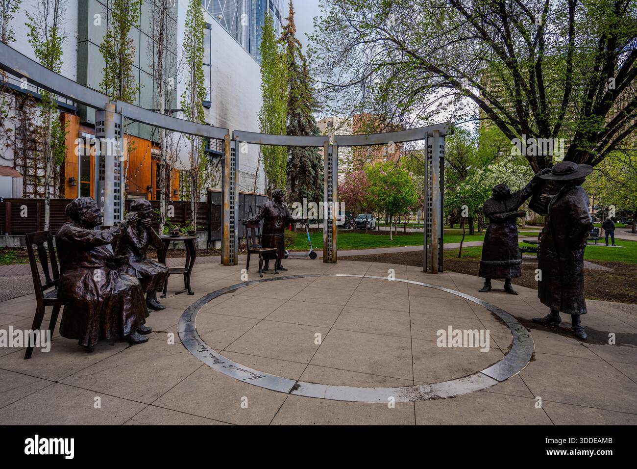 Downtown calgary sculptures public art hi-res stock photography and ...